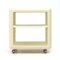 White ABS Trolley by Alberto Rosselli for Kartell, 1960s 3