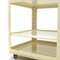 White ABS Trolley by Alberto Rosselli for Kartell, 1960s 9