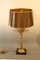 Lampada da tavolo Palmier in bronzo dorato di Maison Charles, anni '50, Immagine 10