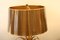 Lampada da tavolo Palmier in bronzo dorato di Maison Charles, anni '50, Immagine 3