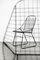 Minimalistischer skandinavischer moderner Mid-Century Stuhl aus schwarzem Draht, 1960er, 5er Set 12