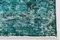 Vintage Rug in Deep Water Green, Image 11