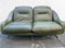 Space Age Leather Sofa Set, 1970s, Set of 3 2