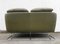 Space Age Leather Sofa Set, 1970s, Set of 3 5