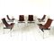 Chairs by Douglas Kelly, Ross Littell and William Katavolos for Laverne International, Set of 6 1