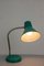 Lampe de Bureau à Col de Cygne Turquoise, 1960s 2