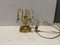 Brass Crystal Table Lamps, Set of 2 5