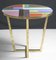 Italian Multicolored Circular Murano Crystal Table, 1970s, Image 1