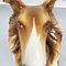 Italian Modern Ceramic Sculpture of Sitting Collie Dog, 1970s, Image 7