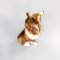 Italian Modern Ceramic Sculpture of Sitting Collie Dog, 1970s, Image 5