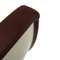 Silla Coconut Mid-Century moderna de cuero marrón de George Nelson, Imagen 8
