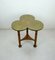 Tripod Side Table in Walnut with Brass Top, 1900 7