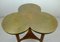 Tripod Side Table in Walnut with Brass Top, 1900 9