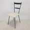 Italienische Stühle aus Metall & Messing, 1960er, 2er Set 14
