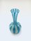 Vintage Art Glass Murano Venini Latticino Zanficul Latice Filgree Vase, Italy, 1950s, Image 7