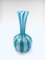 Vintage Art Glass Murano Venini Latticino Zanficul Latice Filgree Vase, Italy, 1950s 10