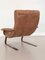 Mid-Century Italian Lounge Chair in Suede by Guido Bonzani for Tecnosalotto, 1970s 6