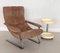 Mid-Century Italian Lounge Chair in Suede by Guido Bonzani for Tecnosalotto, 1970s 2