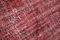 Vintage Wine Red Color Runner Rug 13