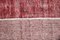 Vintage Wine Red Color Runner Rug 21