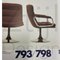 Mid-Century Swivel Chair 798 by Geoffrey Harcourt for Artifort, 1960s, Image 13