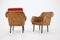Rattan Armchairs with Pillows, France, 1970s, Set of 2, Image 5