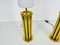 Mid-Century Modern French Brass Table Lamps, 1960s, Set of 2 9