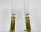 Mid-Century Modern French Brass Table Lamps, 1960s, Set of 2, Image 4