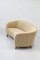 Swedish Modern Curved Sheep Skin Sofa, Image 6