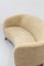 Swedish Modern Curved Sheep Skin Sofa, Image 10