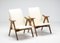 Walnut Lounge Chairs by Louis Van Teeffelen, Set of 2 2