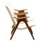 Walnut Lounge Chairs by Louis Van Teeffelen, Set of 2 1