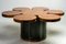 Burl Walnut and Leather Dry Bar Table by Formitalia 4