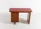 Moderner italienischer Schreibtisch aus geschnitztem Nussholz & Palisander mit Stuhl, 2er Set 2