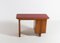 Moderner italienischer Schreibtisch aus geschnitztem Nussholz & Palisander mit Stuhl, 2er Set 8
