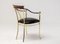 Nappa Leather Brass Vidal Grau Chair, Image 8