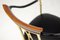 Nappa Leather Brass Vidal Grau Chair, Image 7
