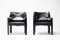 Cab 414 Lounge Chairs by Mario Bellini for Cassina, Set of 2 2
