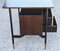 Wooden & Metal Desk with Drawers, Italy, 1950s 7