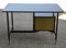 Wooden & Metal Desk with Drawers, Italy, 1950s 4