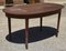 Early 19th Century Neoclassical Style Oval Side Table in Solid Cherry, Italy 2
