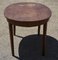 Early 19th Century Neoclassical Style Oval Side Table in Solid Cherry, Italy 7