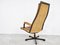 Vintage Leather Swivel Chair, 1960s, Image 6