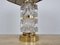 Vintage Brass and Glass Table Lamp, 1960s, Image 2