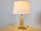 Vintage Brass and Acrylic Glass Table Lamps, 1970s, Set of 2 7