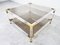 Acrylic Glass and Brass Coffee Table by Charles Hollis Jones, 1970s 6