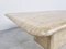 Travertine Coffee Table, 1980s 8