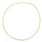 18 Karat Double Jaseron Mesh Yellow Gold Chain Necklace, 1960s, Image 7