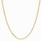 18 Karat Double Jaseron Mesh Yellow Gold Chain Necklace, 1960s 11