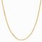 18 Karat Double Jaseron Mesh Yellow Gold Chain Necklace, 1960s, Image 11